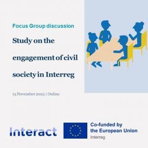 Focus Group discussion - Study pilot on the engagement of civil society in Interreg
