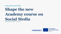 Interreg Communication Network (ICON) Meeting 2025