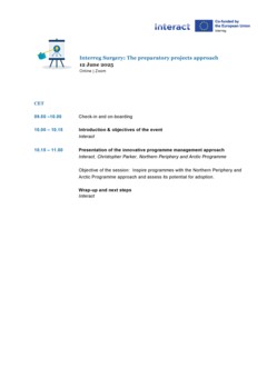 20250612_Interreg surgery_Agenda