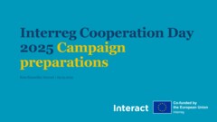 Interreg Cooperation Day 2025 - Campaign Preparations