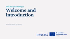 Jems User Group meeting (7)