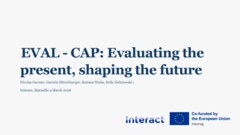 EVAL - CAP: Evaluating the present, shaping the future 