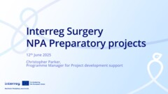Interreg surgery - NPA Preparatory project