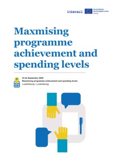 2025-09-23-24_Maximising programme achievements and spending levels_draft