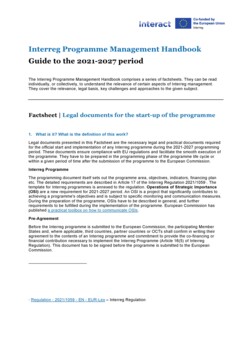 Programme Management Handbook