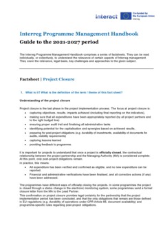 Programme Management Handbook