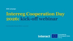 Interreg Cooperation Day kick-of webinar 2026