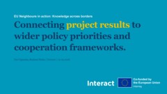 EU Neighbours in action: Knowledge across borders