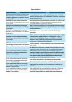 Cooperation Actions in Action: How Ideas Lead to Impact 2026