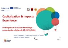 EU Neighbours in action: Knowledge across borders | Presentations
