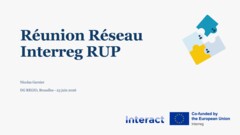 Réunion Réseau RUP Juin 2026