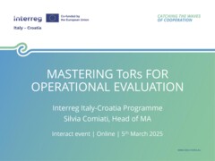 Mastering ToRs for operational evaluations