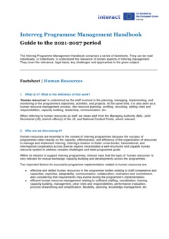 Programme Management Handbook