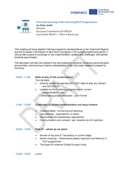 230626 Interreg RUP meeting draft agenda