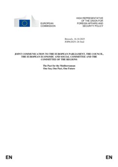 Joint communication on the Pact for the Mediterranean