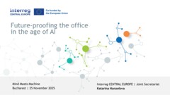 Mind Meets Machine: AI tools and trends in Interreg programme management