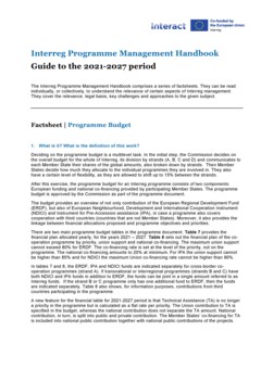 Programme Management Handbook