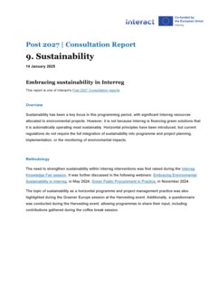 Post 2027 Consultation reports