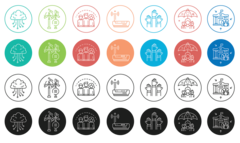 Interreg PO and ISO Icons 2021-2027