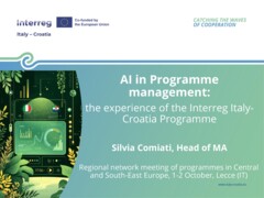 Regional network meeting of programmes in Central and South-East Europe