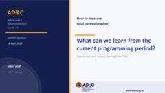 P-BA How to…? Measure’s total cost estimation