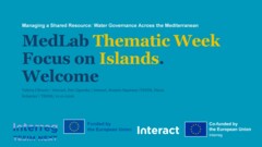 MedLabThematic WeekFocus on Islands
