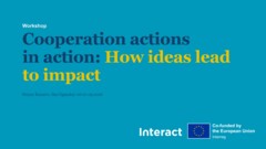 Cooperation Actions in Action: How Ideas Lead to Impact 2026
