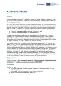 IKF session 25 May | Financial Programme Management