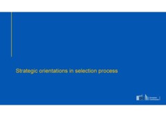 Focus on selection! Vol 2 – the process