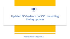 Implementing SCOs | 26 - 27 September 2024