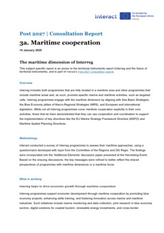 Post 2027 Consultation reports