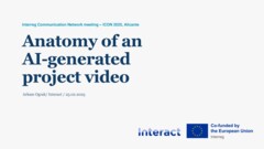 Interreg Communication Network (ICON) Meeting 2025