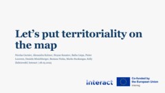  Let's put territoriality on the map | 28 May 2025