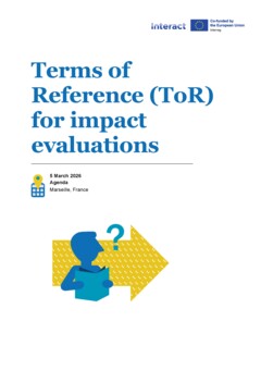 Agenda | Terms of Reference for impact evaluations_ 5 March_Marseille