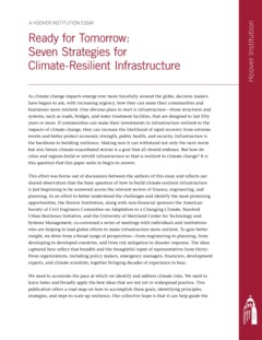 Investment & climate resilience