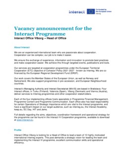 03062025-Head of Office vacancy