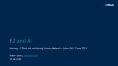 IT Tools and monitoring Systems Network, 16-17 June, Lisbon