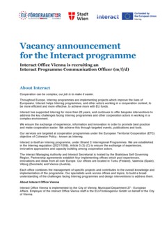 Vacancy announcement Vienna 2025 Comm Officer_final