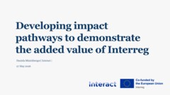 Presentation |Developing impact pathways_27 May 2026_Ljubljana