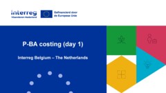 P-BA How to…? Measure costing & pay-out values workshop