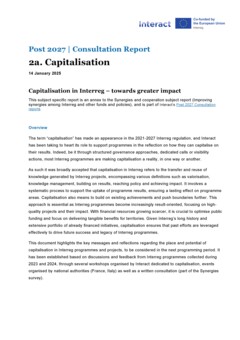 Post 2027 Consultation reports