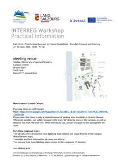 Practical info Salzburg
