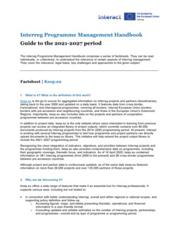Programme Management Handbook