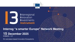 A Smarter Europe (PO1) network meeting - 15 Dec 2025