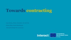 IKF session 23 May | Towards contracting