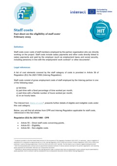 HIT Factsheets