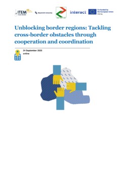 Draft agenda | Unblocking border regions: Tackling cross-border obstacles through cooperation and coordination