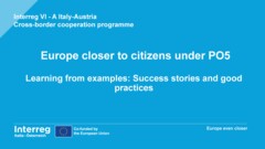 Europe closer to citizens under PO5: Taking stock and looking ahead