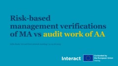 Presentations | AA and GOA network meeting