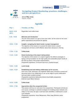 Updated Navigating Project Monitoring_updated agenda FINAL